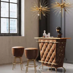 KARE24.se Bar Lady Rock Vintage - Bardisk Brunt/Mässing - KARE Design Best
