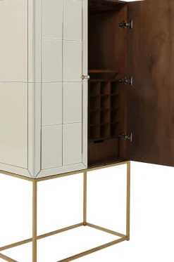 KARE24.se Barskåp Luxury - Champagnefärgat Spegelglas - KARE Design