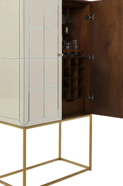KARE24.se Barskåp Luxury - Champagnefärgat Spegelglas - KARE Design