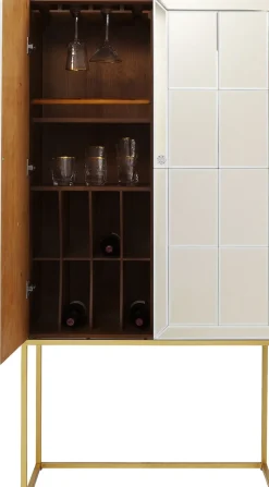 KARE24.se Barskåp Luxury - Champagnefärgat Spegelglas - KARE Design