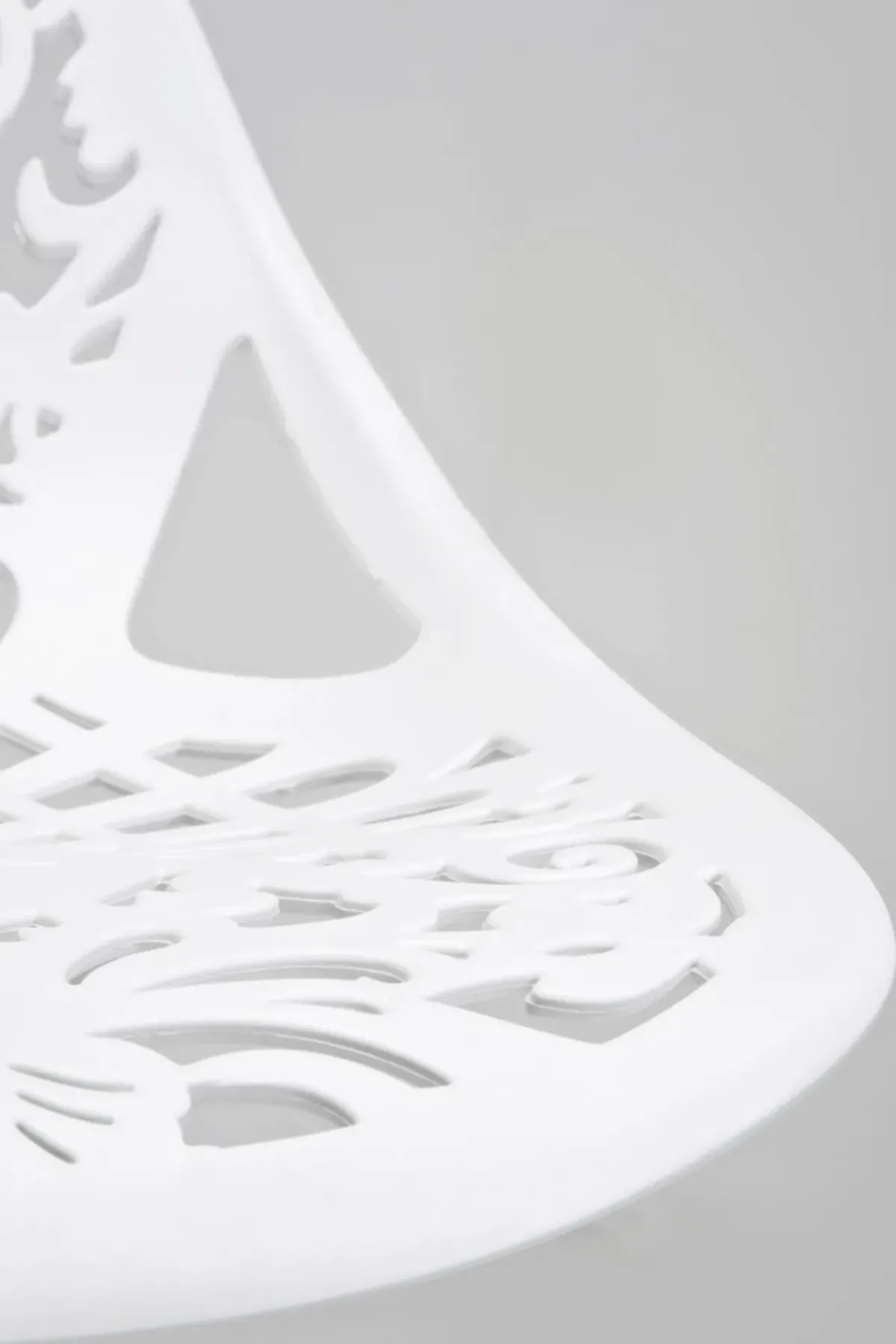 KARE24.se Barstol Ornament - Höj- och Sänkbar Krom/Vit - KARE Design Hot