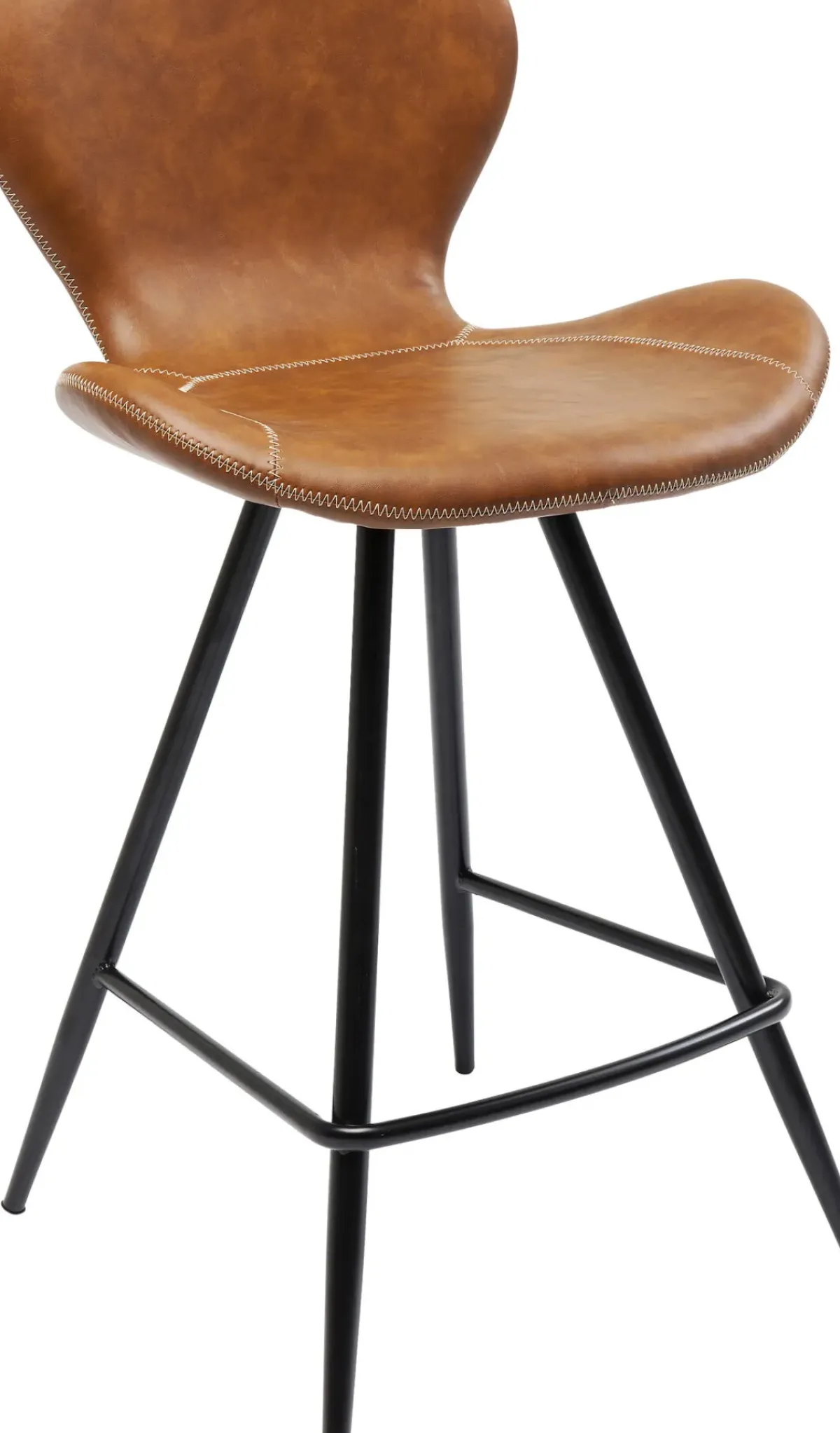 KARE24.se Barstol Rusty - Konjaksfärgad Konstläder - KARE Design Best