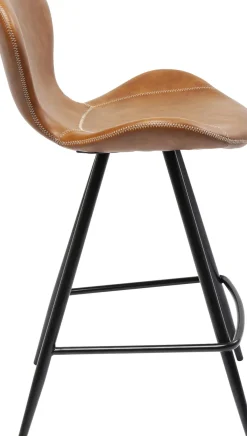 KARE24.se Barstol Rusty - Konjaksfärgad Konstläder - KARE Design Best
