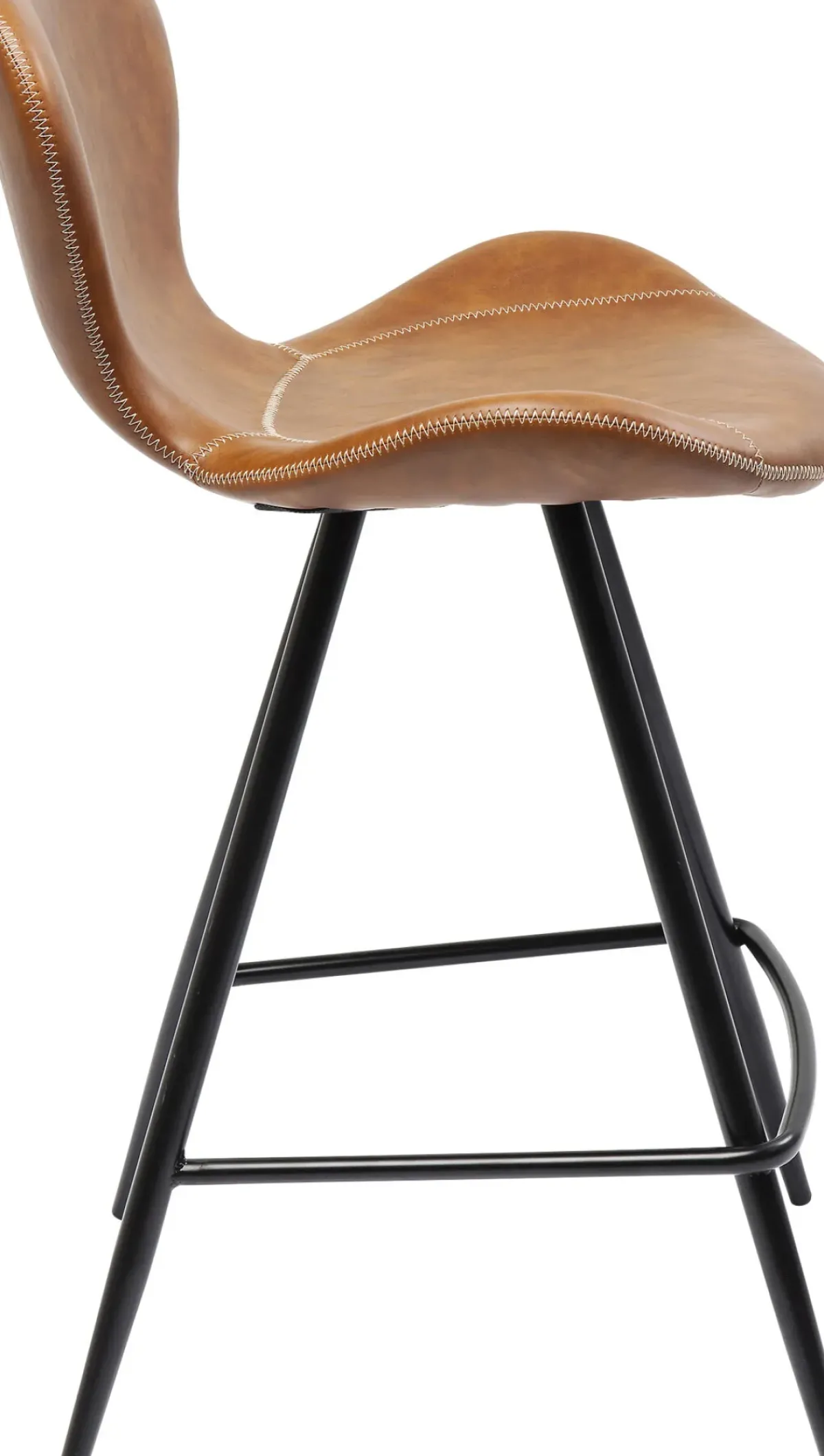 KARE24.se Barstol Rusty - Konjaksfärgad Konstläder - KARE Design Best