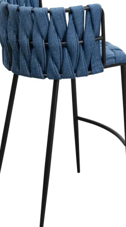 KARE24.se Barstol Saluti - Blå, 77cm - KARE Design Outlet