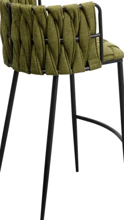 KARE24.se Barstol Saluti - Mörkgrön, 77cm - KARE Design Outlet