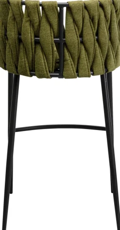 KARE24.se Barstol Saluti - Mörkgrön, 77cm - KARE Design Outlet