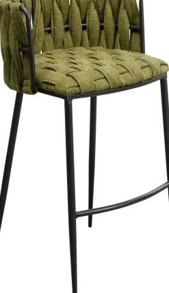 KARE24.se Barstol Saluti - Mörkgrön, 77cm - KARE Design Outlet