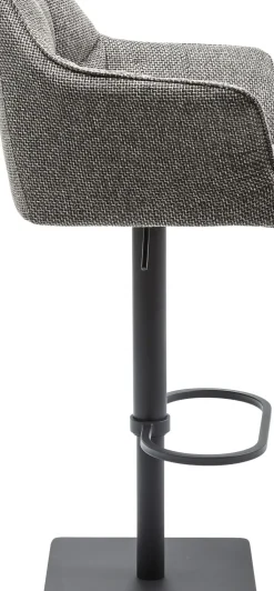 KARE24.se Barstol Thinktank på Pelarfot - Grå/Svart - KARE Design