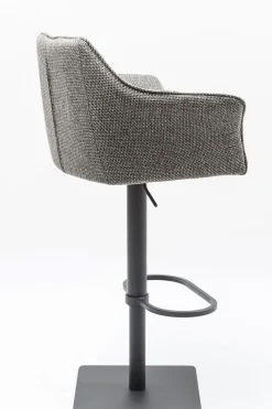 KARE24.se Barstol Thinktank på Pelarfot - Grå/Svart - KARE Design