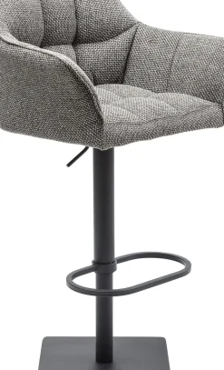 KARE24.se Barstol Thinktank på Pelarfot - Grå/Svart - KARE Design