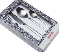 KARE24.se Bestick Gloria Matt Silver (16-part) - KARE Design Online