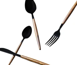 KARE24.se Bestick Paris - Matt Svart, (16/part) - KARE Design Hot