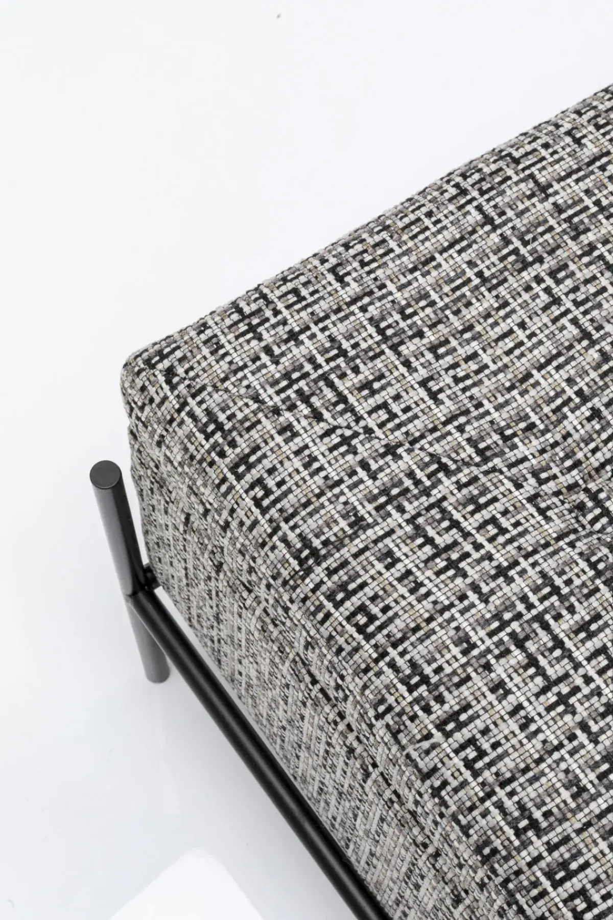 KARE24.se Bänk Buttons Förvaring, Salt & Pepper Struktur, 120cm - KARE Design Online