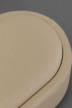 KARE24.se Bänk Venezia Storage - Flätad Beige 100cm - KARE Design Clearance