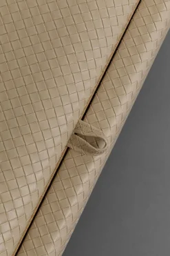 KARE24.se Bänk Venezia Storage - Flätad Beige 100cm - KARE Design Clearance