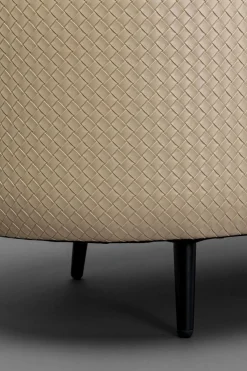 KARE24.se Bänk Venezia Storage - Flätad Beige 100cm - KARE Design Clearance