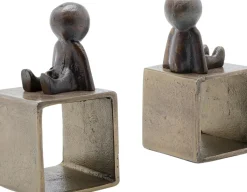 KARE24.se Bokstöd Little Guys - Antik finish, 2-set - KARE Design Online