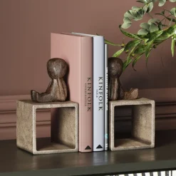 KARE24.se Bokstöd Little Guys - Antik finish, 2-set - KARE Design Online