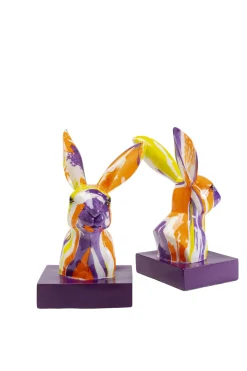 KARE24.se Bokstöd Rabbit Holi - Kanin, 2st - KARE Design Outlet
