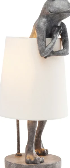 KARE24.se Bordslampa Animal Frog - Groda, Grå 58cm - KARE Design Online