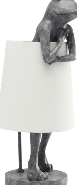 KARE24.se Bordslampa Animal Frog - Groda, Grå 58cm - KARE Design Online