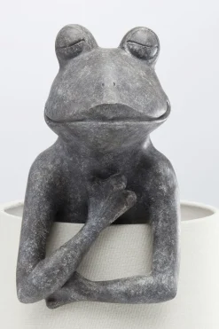 KARE24.se Bordslampa Animal Frog - Groda, Grå 58cm - KARE Design Online
