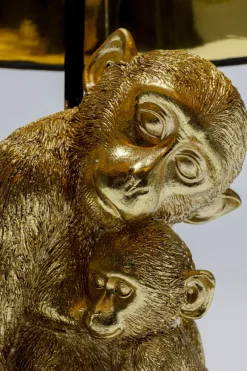 KARE24.se Bordslampa Animal Monkey Love - Guld/Svart Skärm - KARE Design Best