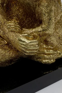 KARE24.se Bordslampa Animal Monkey Love - Guld/Svart Skärm - KARE Design Best
