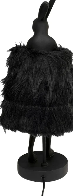 KARE24.se Bordslampa Animal Rabbit Fur - Svart/Guld, 50cm - KARE Design Best