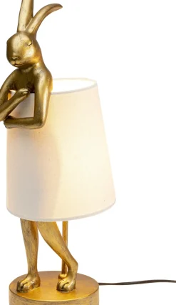 KARE24.se Bordslampa Animal Rabbit - Guld/Vit, 50cm - KARE Design Online