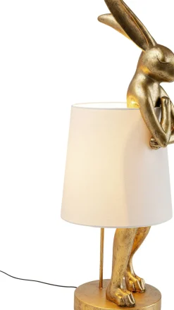 KARE24.se Bordslampa Animal Rabbit - Kanin, Guld 88cm - KARE Design New