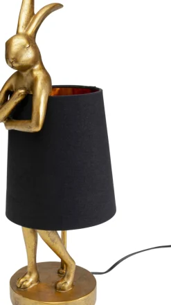 KARE24.se Bordslampa Animal Rabbit - Kanin, Guld/Svart, 50cm - KARE Design Hot