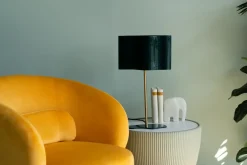 KARE24.se Bordslampa Cloudy Oval Petrol, 49cm - KARE Design New