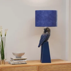 KARE24.se Bordslampa Parrot - Papegoja, Blå, 84cm - KARE Design Online