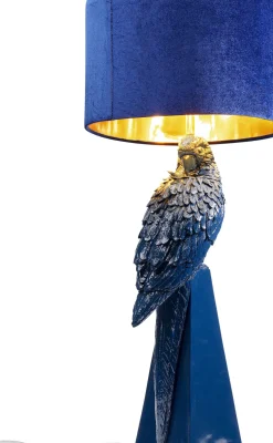 KARE24.se Bordslampa Parrot - Papegoja, Blå, 84cm - KARE Design Online