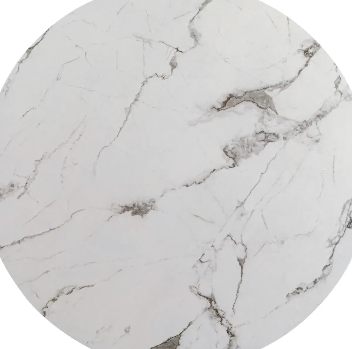 KARE24.se bordsskiva Schickeria - Marmor Vit Ø80cm - KARE Design