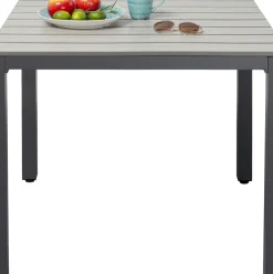 KARE24.se Bord Trädgård Sorrento - Grå, 80x80cm - KARE Design New