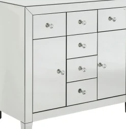 KARE24.se Byrå Luxury - Spegelglas, 2 Dörrar, 6 Lådor - KARE Design Outlet