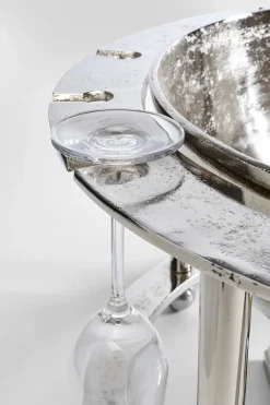 KARE24.se Champagnekylare Time - Stor Vinkylare med Hängen för 12 Glas, Ø61cm - KARE Design Clearance