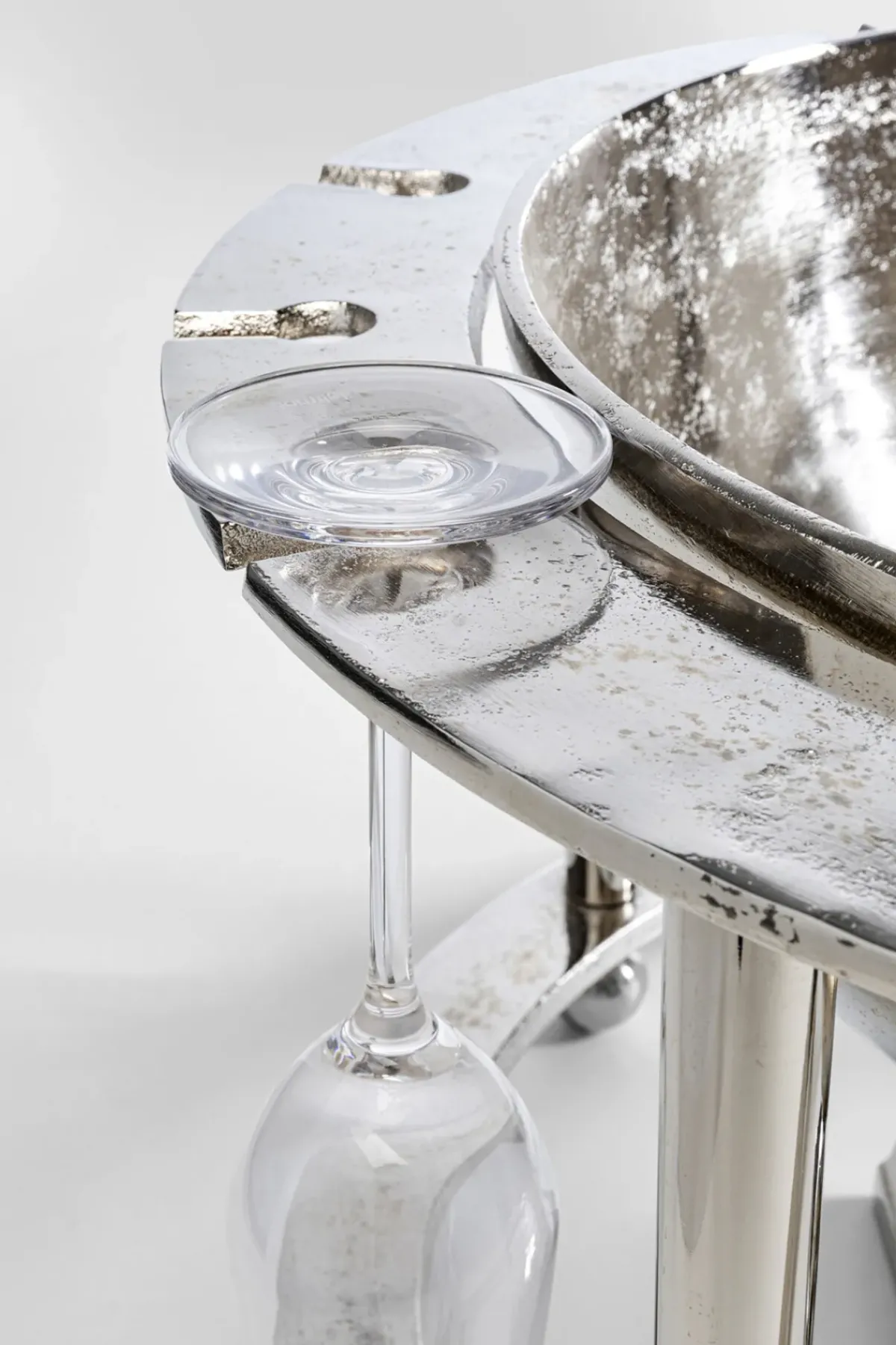 KARE24.se Champagnekylare Time - Stor Vinkylare med Hängen för 12 Glas, Ø61cm - KARE Design Clearance
