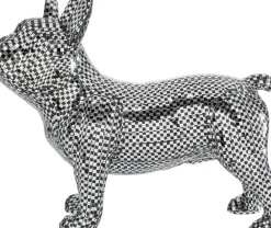 KARE24.se Dekor Bulldog Disco - Fransk Bulldog, Marmorerad, 36cm - KARE Design Sale