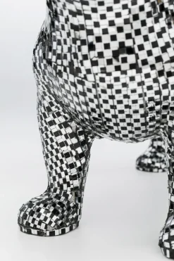 KARE24.se Dekor Bulldog Disco - Fransk Bulldog, Marmorerad, 36cm - KARE Design Sale