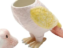 KARE24.se Dekor Burk Bird Giallo - Exotisk Fågel, 23cm - KARE Design Outlet