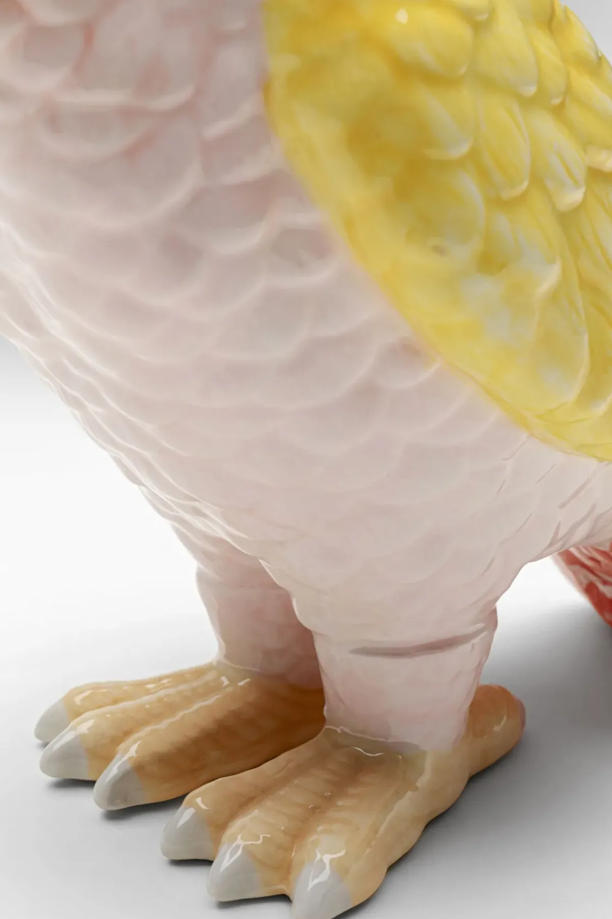 KARE24.se Dekor Burk Bird Giallo - Exotisk Fågel, 23cm - KARE Design Outlet