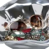 KARE24.se Dekorfat Jade - Silverfinish, Ø30cm - KARE Design Discount