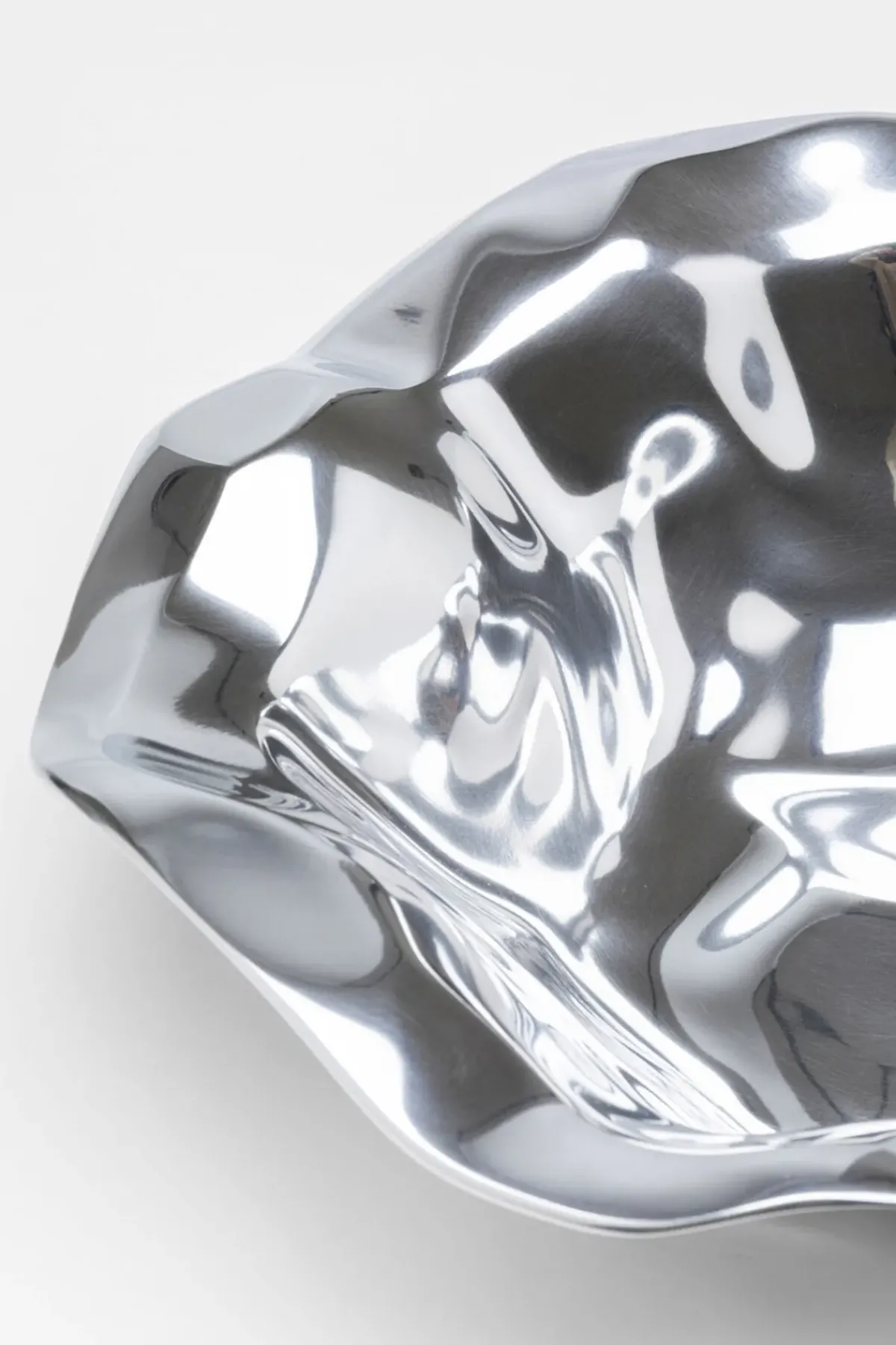 KARE24.se Dekorfat Jade - Silverfinish, Ø30cm - KARE Design Discount
