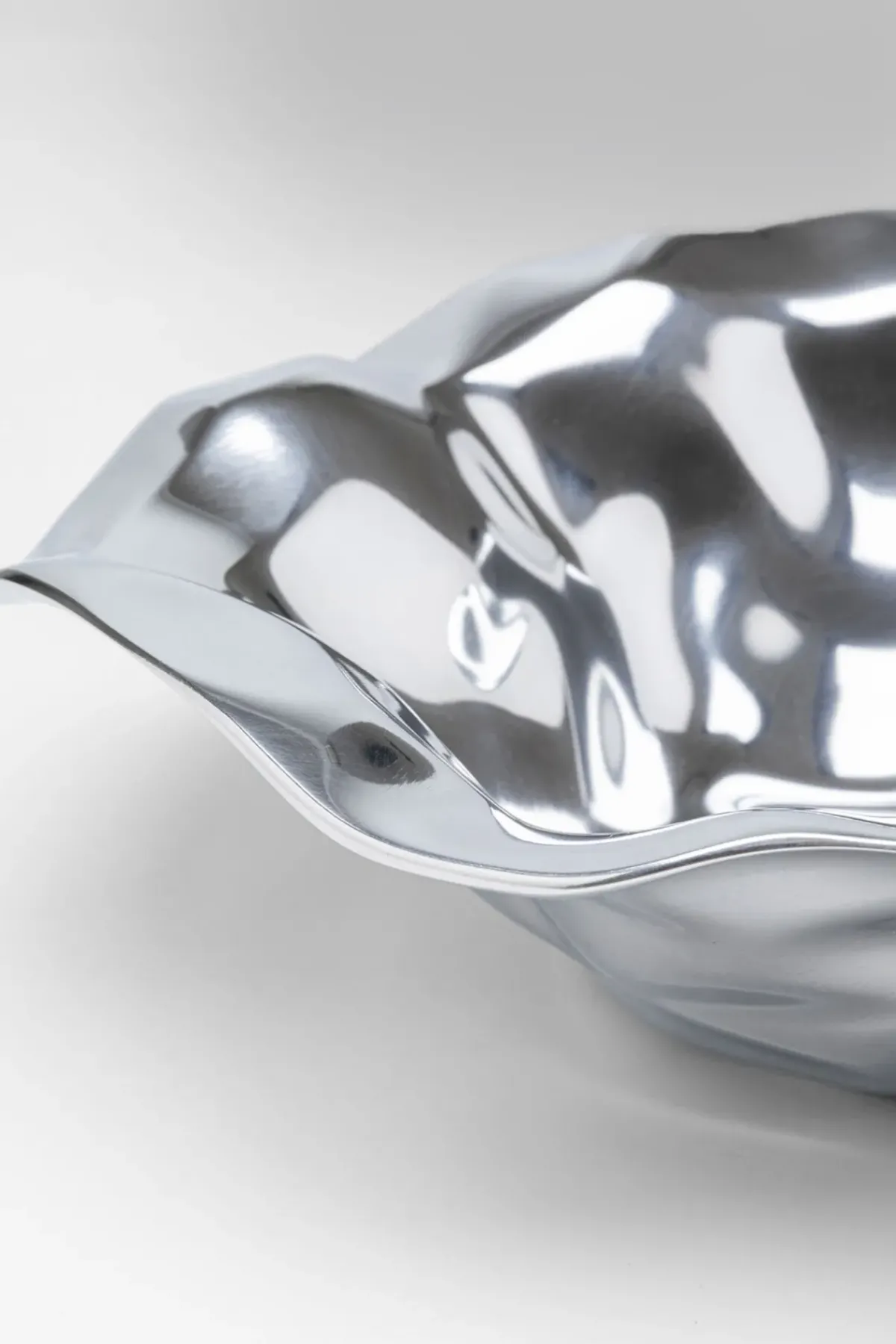 KARE24.se Dekorfat Jade - Silverfinish, Ø30cm - KARE Design Discount