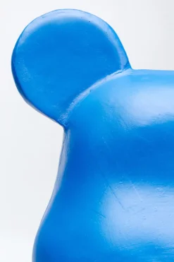 KARE24.se Dekorfigur Bear Blå, 51cm - KARE Design Online