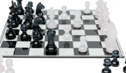 KARE24.se Dekorfigur Chess Transparent - schack, 60x60cm - KARE Design